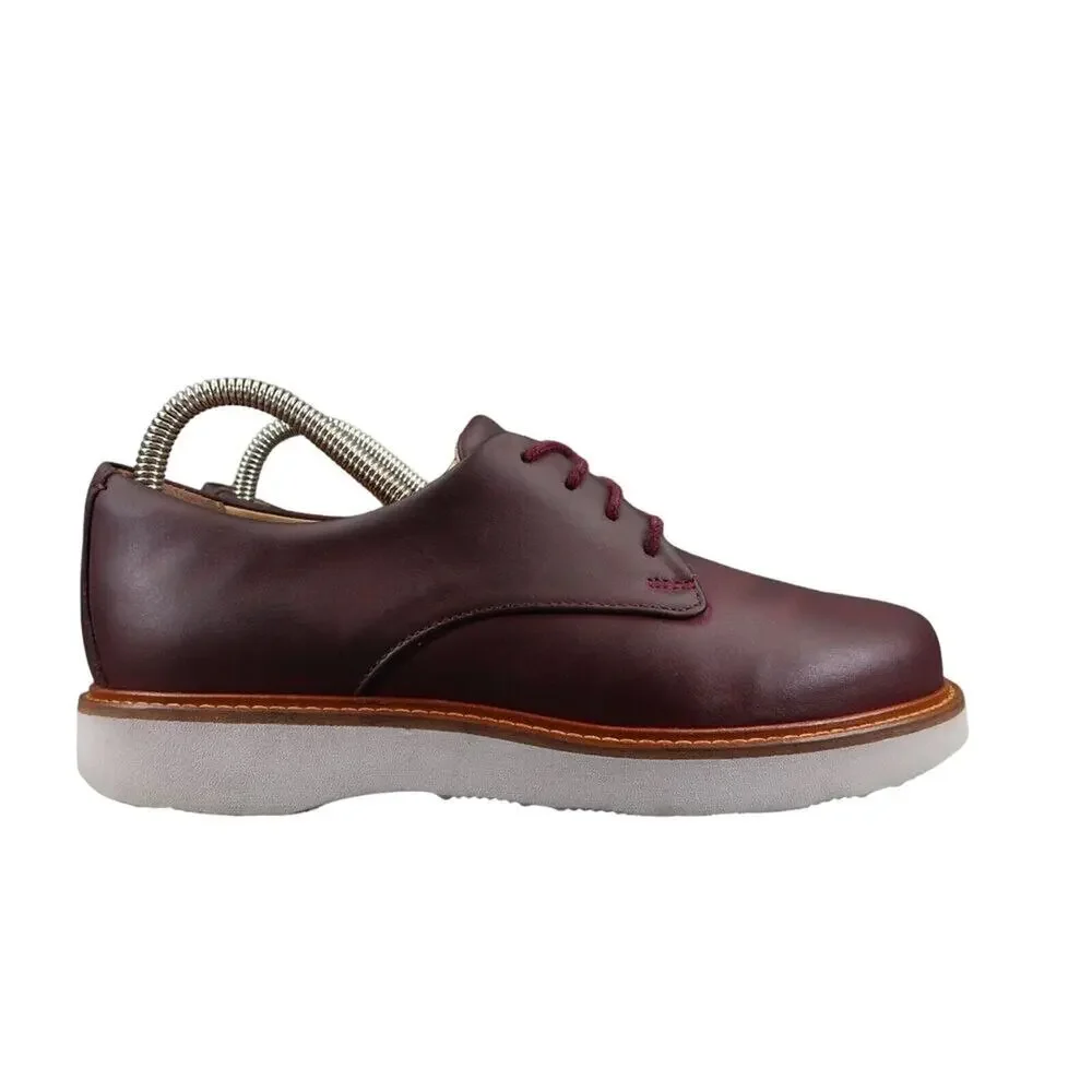 Samuel Hubbard Shoes Women 7 Sneaker Oxford Derby Leather Comfort Lifestyle Plum
